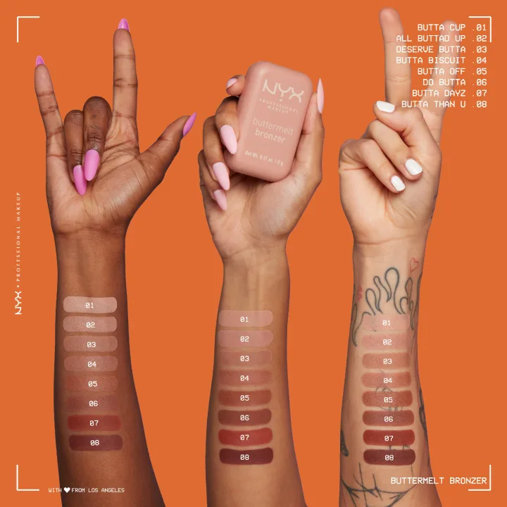 NYX Professional Makeup Buttermelt Bronzer 5 g 04 Butta Biscuit NYX Professional Makeup