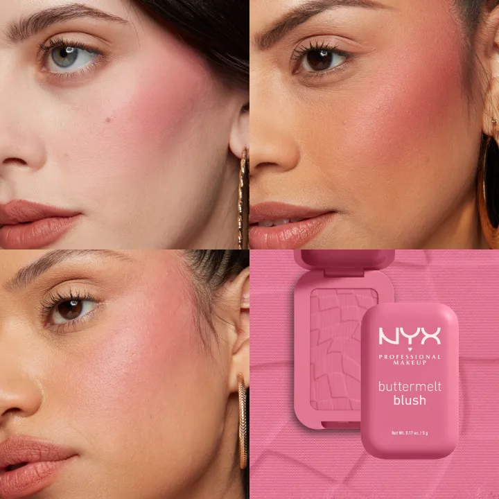 NYX Professional Makeup Buttermelt Blush 5 g 06 For The Butta NYX Professional Makeup