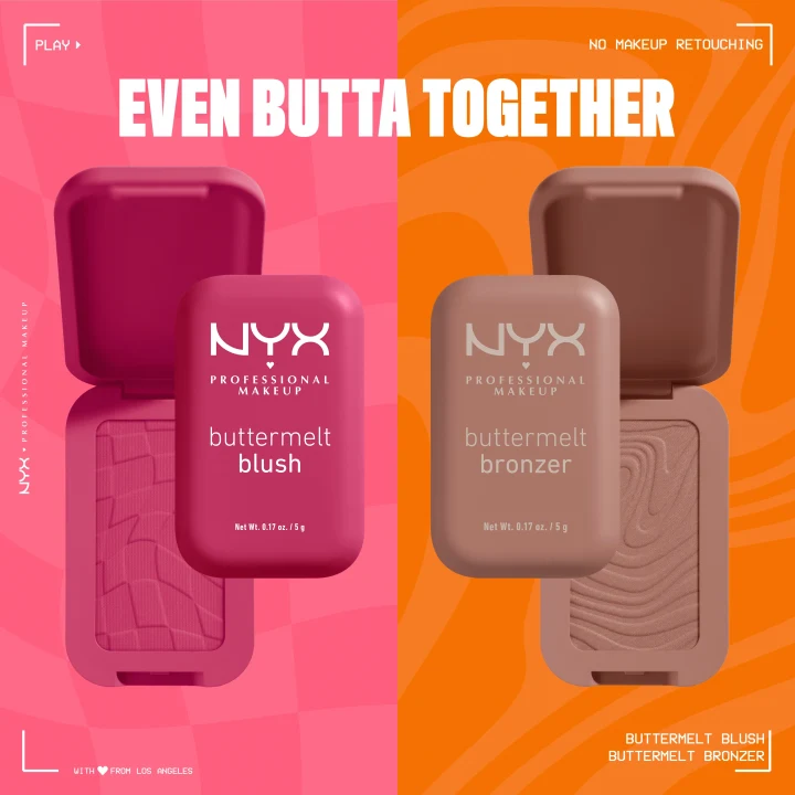 NYX Professional Makeup Buttermelt Blush 5 g 06 For The Butta NYX Professional Makeup