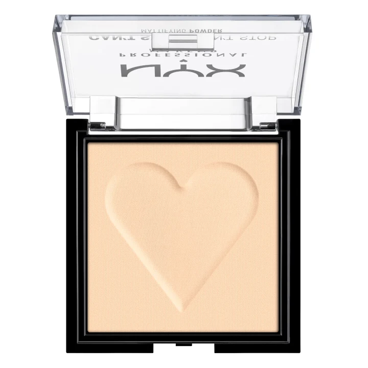 NYX Professional Makeup Can't Stop Won't Stop Mattifying Pressed Powder 6 g 01 Fair NYX Professional Makeup