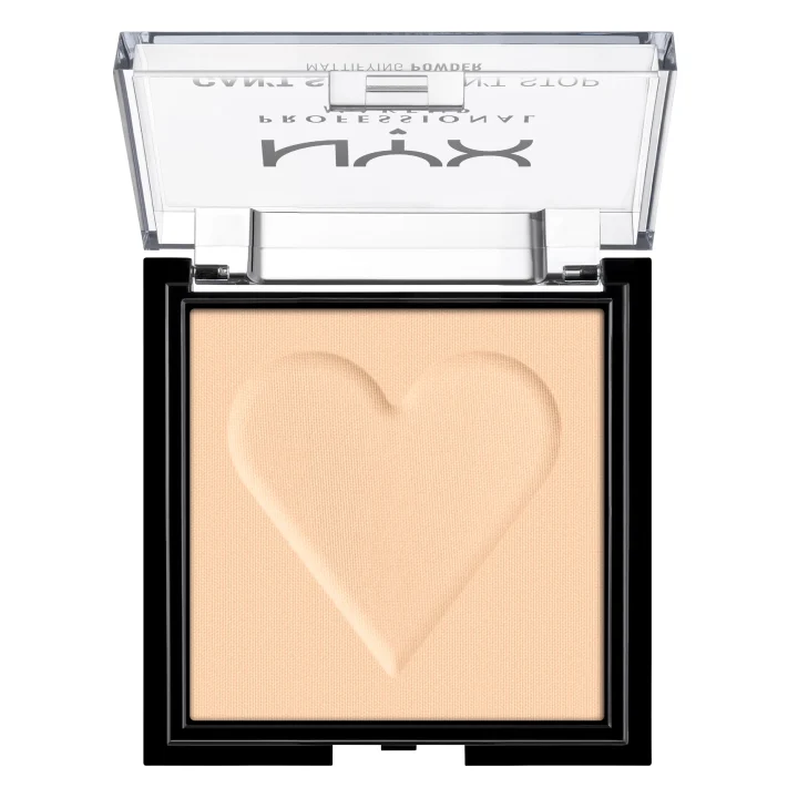 NYX Professional Makeup Can't Stop Won't Stop Mattifying Pressed Powder 6 g 02 Light NYX Professional Makeup