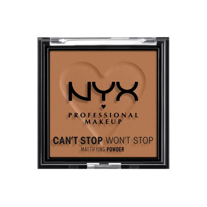 NYX Professional Makeup Can't Stop Won't Stop Mattifying Pressed Powder 6 g 08 Mocha NYX Professional Makeup