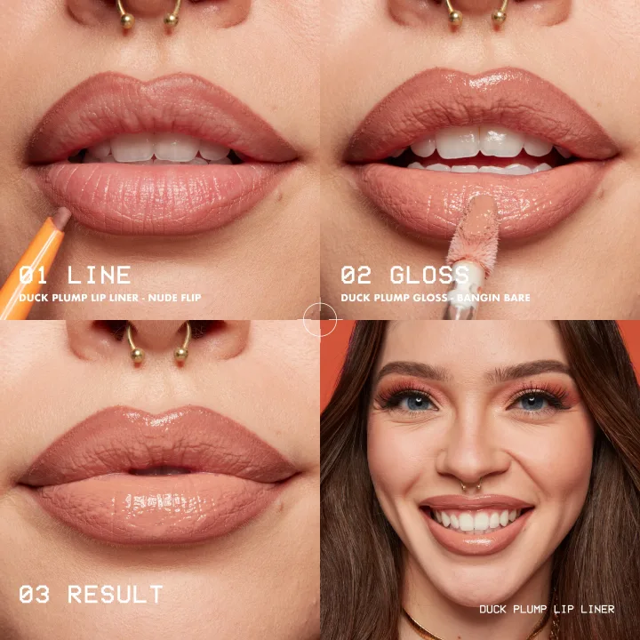 NYX Professional Makeup Duck Plump Lip Liner 0,3 g 01 Duckng Clear NYX Professional Makeup