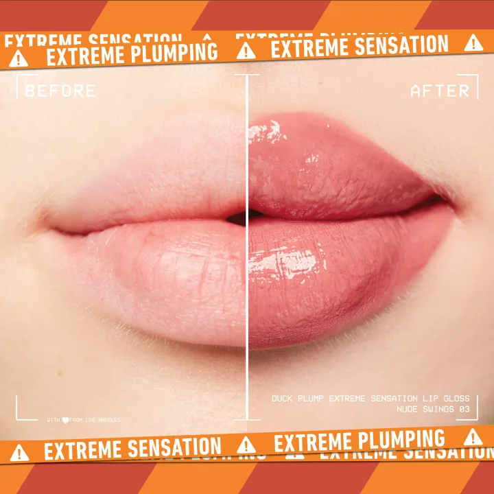 NYX Professional Makeup Duck Plump Lip Gloss 7 ml 03 Nude Swings NYX Professional Makeup