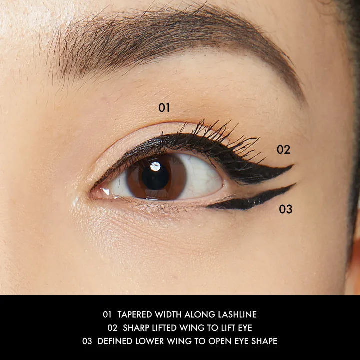 NYX Professional Makeup Epic Ink Waterproof Liquid Eyeliner 1 ml 01 Black NYX Professional Makeup