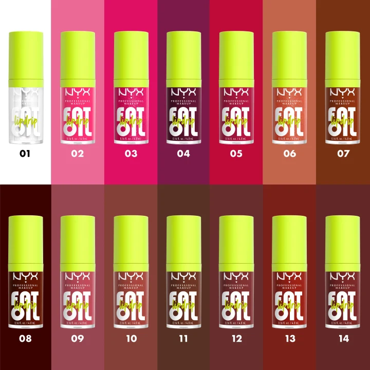 NYX Professional Makeup Fat Oil Lip Drip Lip Gloss 4,8 ml 06 Follow Back NYX Professional Makeup