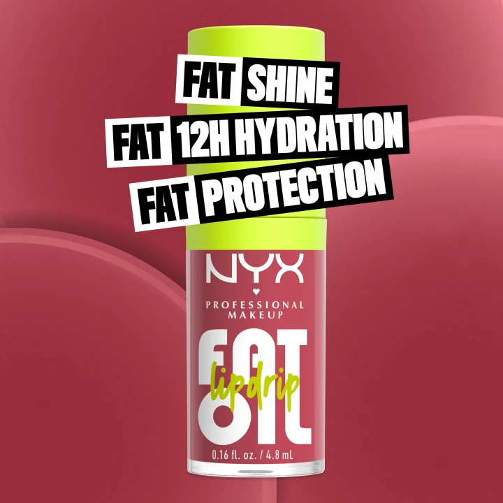 NYX Professional Makeup Fat Oil Lip Drip Lip Gloss 4,8 ml 09 Chillin' Like A Villian NYX Professional Makeup