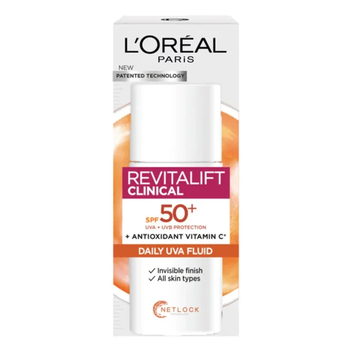 L'Oréal Paris Revitalift Clinical Daily Moisturizing Fluid SPF 50, 50 ml LOreal Paris