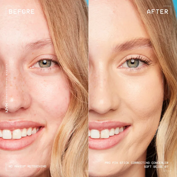 NYX Professional Makeup Fix Stick Concealer Stick 1 g 07 Soft Beige NYX Professional Makeup