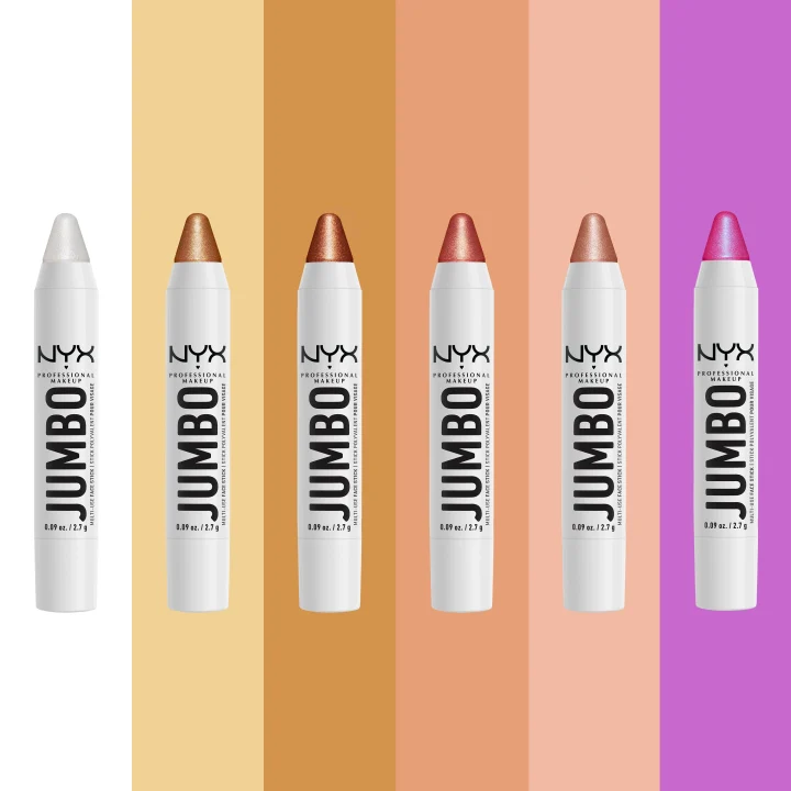 NYX Professional Makeup Jumbo Multi-Use Highlighter Stick 2,7 g 01 Coconut Cake NYX Professional Makeup