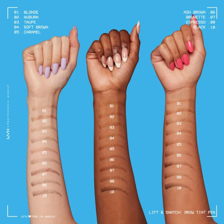 NYX Professional Makeup Lift & Snatch Brow Tint Pen 1 ml 06 Ash Brown NYX Professional Makeup