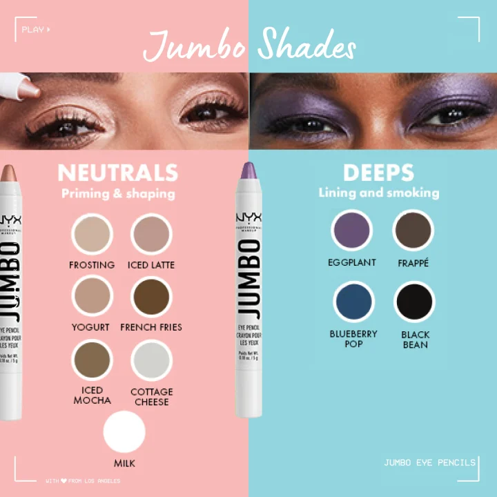 NYX Professional Makeup Jumbo Eye Pencil 5 g 611 Yogurt NYX Professional Makeup