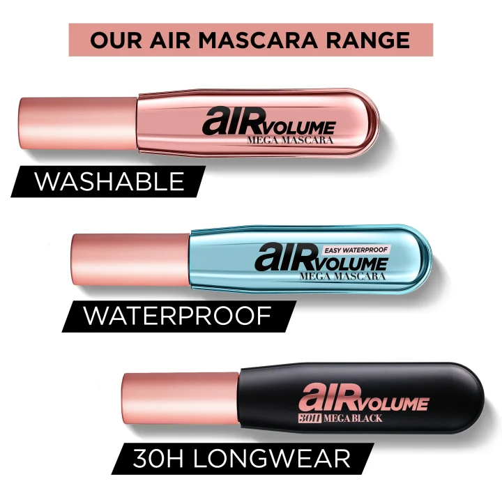 L'Oréal Paris Air Volume 30H Mega Mascara Black 9,4 ml LOreal Paris