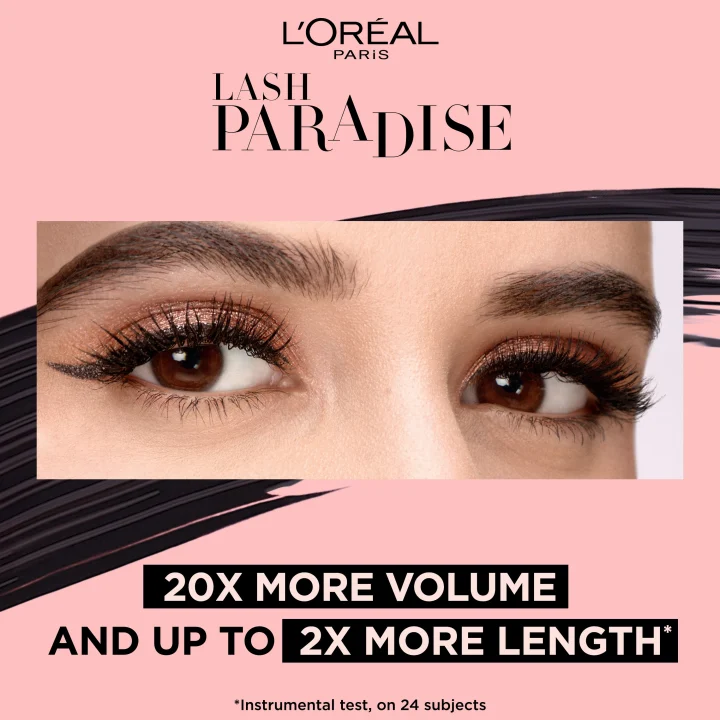 L'Oréal Paris Lash Paradise Black Mascara 6,4 ml Black LOreal Paris