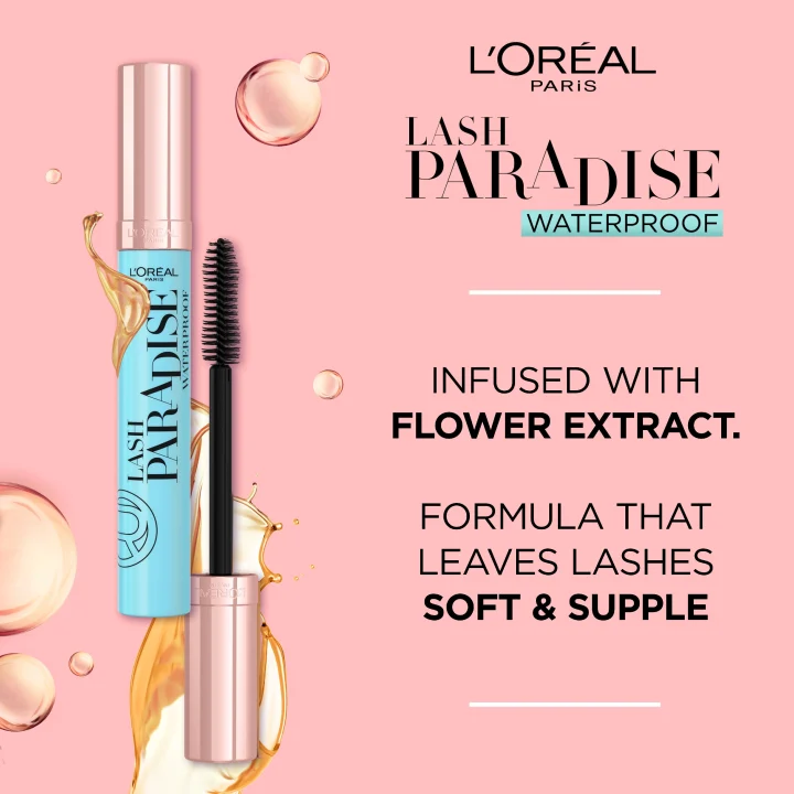 L'Oréal Paris Lash Paradise Waterproof Mascara Black  6,4 ml LOreal Paris