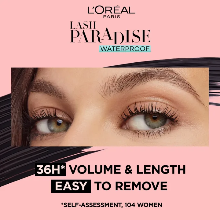 L'Oréal Paris Lash Paradise Waterproof Mascara Black  6,4 ml LOreal Paris