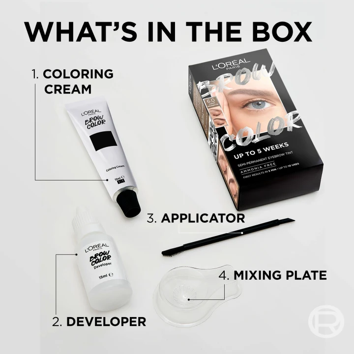 L'Oréal Paris Brow Color Kit Brunette 5.0 1 st 3.0 Dark Brunette LOreal Paris