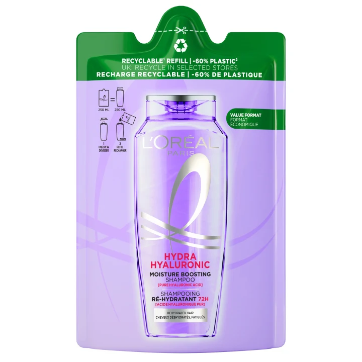 L'Oréal Paris Elvital Hyaluron Plump Shampoo Refill 250 ml LOreal Paris