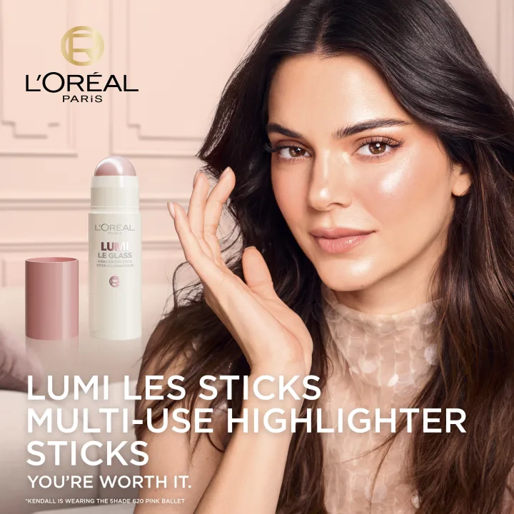 L'Oréal Paris Lumi Le Glass Highlighter Stick 7 g 630 Glowy Creme Chic LOreal Paris
