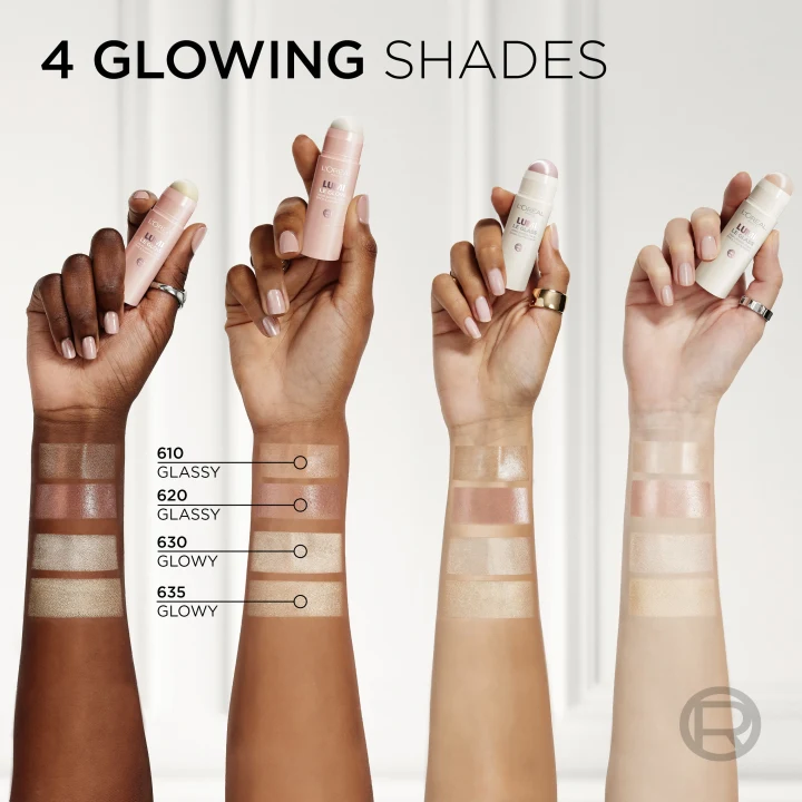 L'Oréal Paris Lumi Le Glass Highlighter Stick 7 g 630 Glowy Creme Chic LOreal Paris