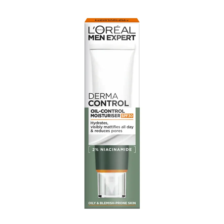 L'Oréal Paris Men Expert Derma Control Oil-Control Moisturiser SPF 30, 40 ml LOreal Paris