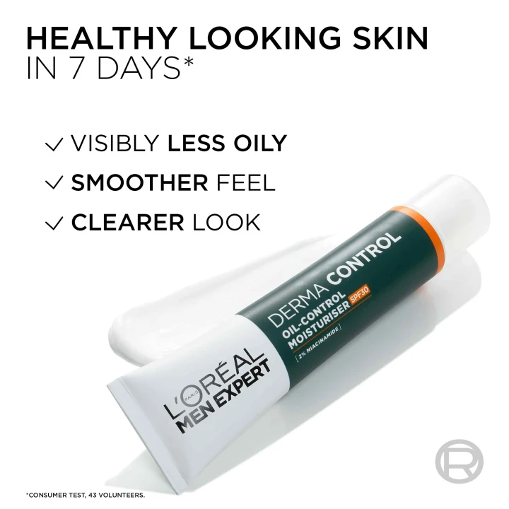 L'Oréal Paris Men Expert Derma Control Oil-Control Moisturiser SPF 30, 40 ml LOreal Paris