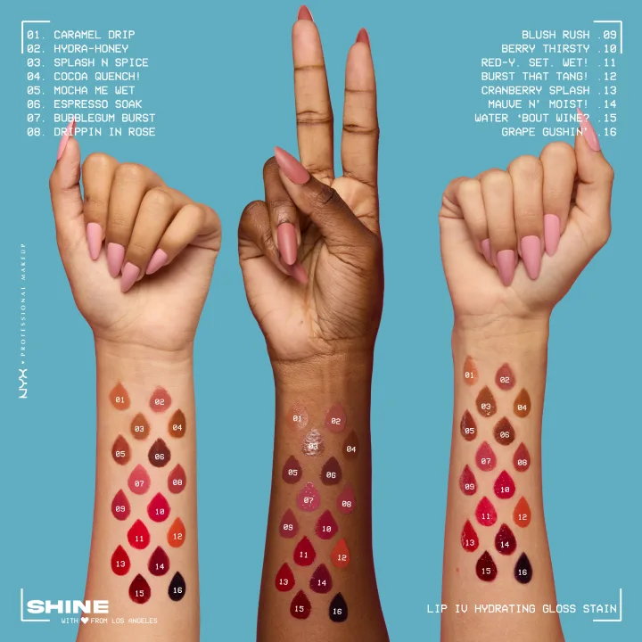 NYX Professional Makeup Lip I.V. Lip Gloss 5 ml 05 Mocha Me Wet NYX Professional Makeup