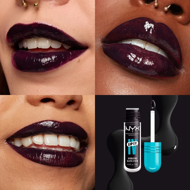 NYX Professional Makeup Lip I.V. Lip Gloss 5 ml 16 Grape Gushin' NYX Professional Makeup