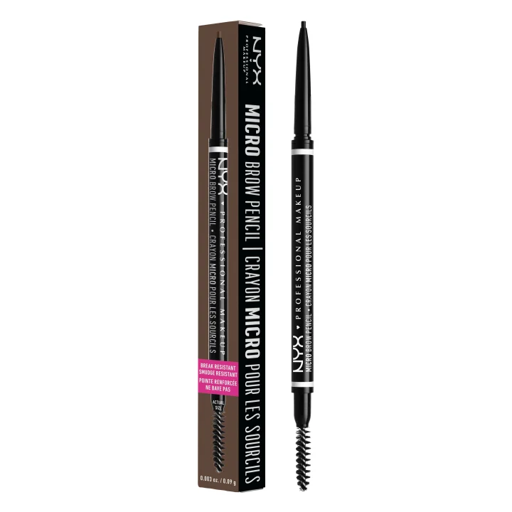 NYX Professional Makeup Micro Brow Pencil 0,09 g 08 Black NYX Professional Makeup