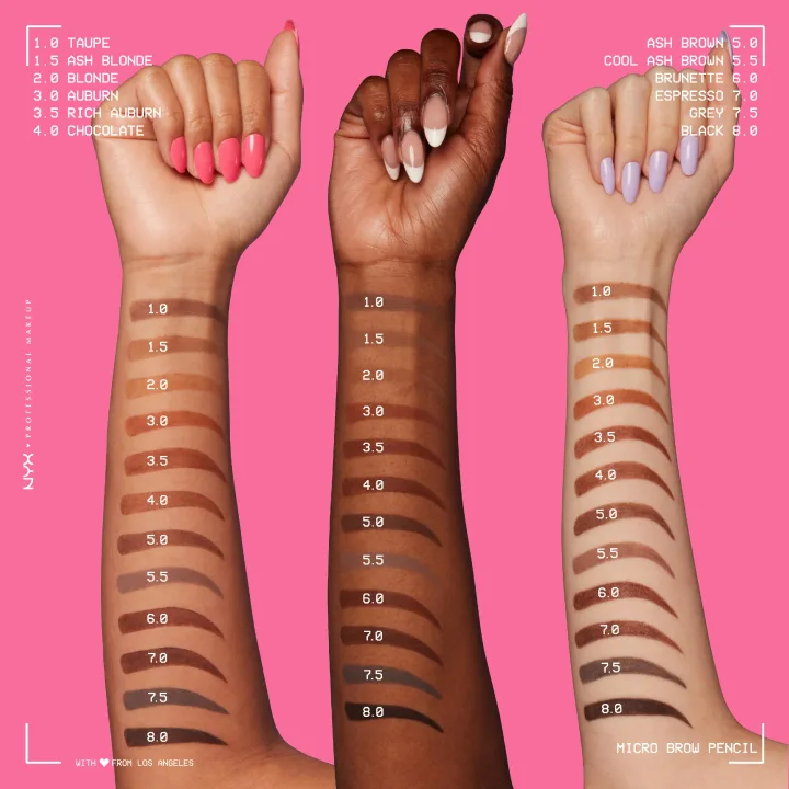 NYX Professional Makeup Micro Brow Pencil 0,09 g 03 Auburn NYX Professional Makeup