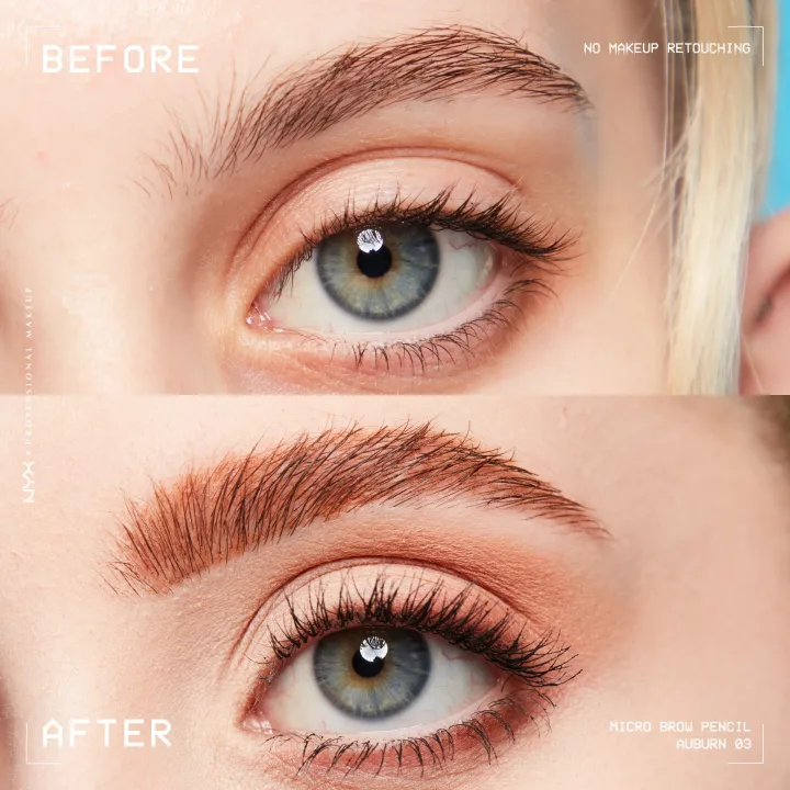 NYX Professional Makeup Micro Brow Pencil 0,09 g 03 Auburn NYX Professional Makeup