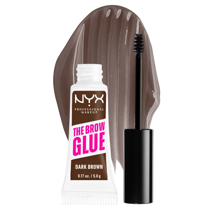 NYX Professional Makeup The Brow Glue Instant Styler 5 g 04 Dark Brown NYX Professional Makeup