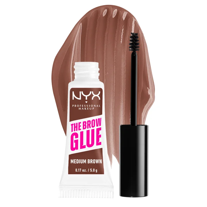 NYX Professional Makeup The Brow Glue Instant Styler 5 g 03 Medium Brown NYX Professional Makeup