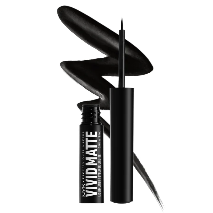 NYX Professional Makeup Vivid Matte Liquid Liner Black 1 2 ml NYX Professional Makeup