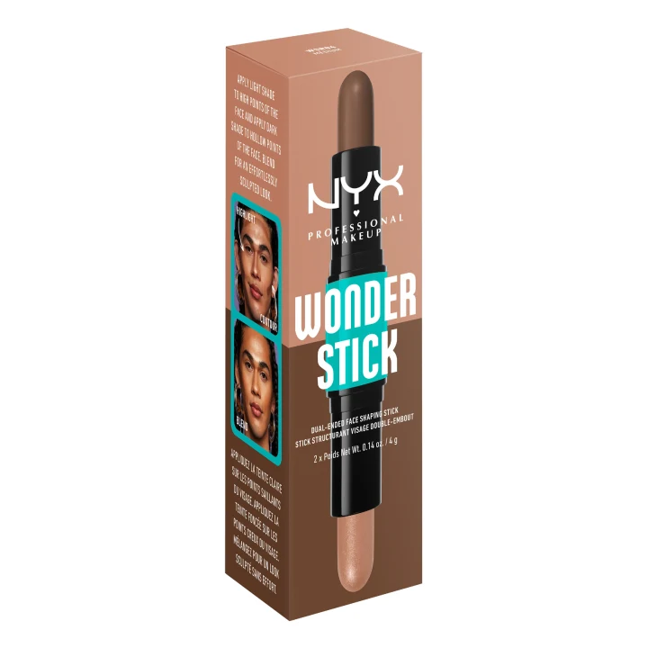 NYX Professional Makeup Wonder Stick Dual-Ended Face Shaping Stick 4g 04 Medium NYX Professional Makeup