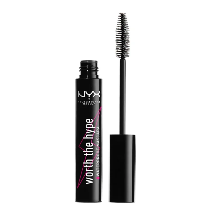 NYX Professional Makeup Worth The Hype Mascara Waterproof Black 7 ml NYX Professional Makeup