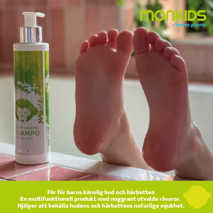 Monkids Naturliga Schampo & Tvål 200 ml Monkids