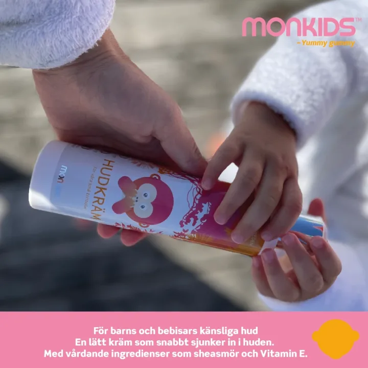 Monkids Naturliga Hudkräm 200 ml Monkids