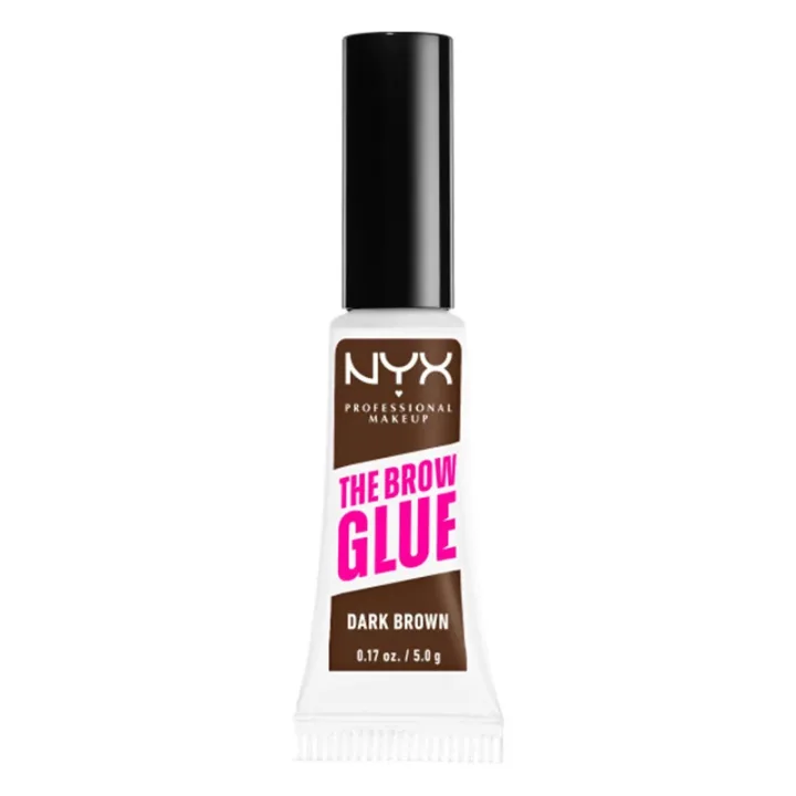NYX Professional Makeup The Brow Glue Instant Styler 5 g 04 Dark Brown NYX Professional Makeup