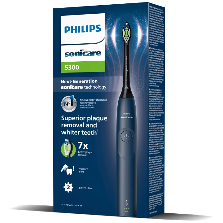Philips Sonicare 5300 Series Electric Toothbrush Navy Philips