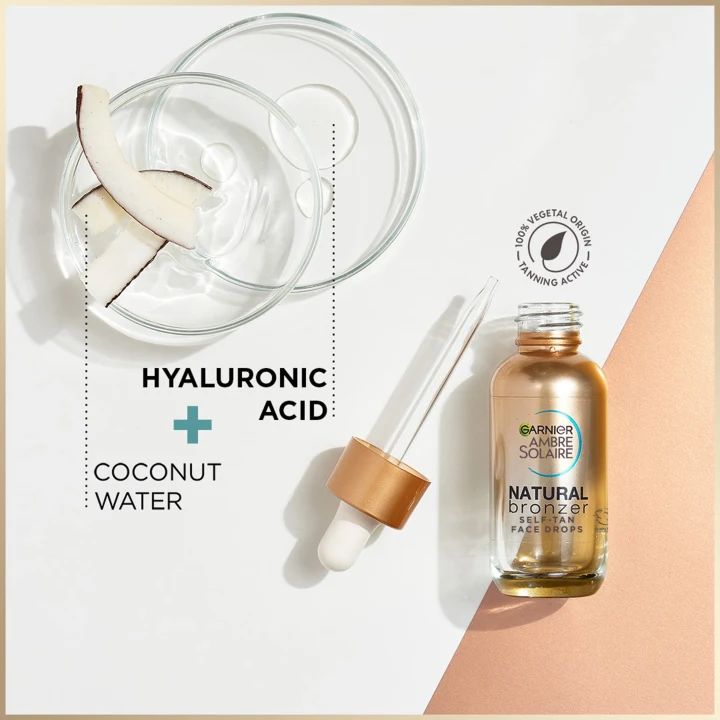 Garnier Ambre Solaire Natural Bronzer Self-Tan Face Drops 30 ml Garnier