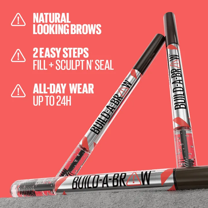 Maybelline New York Build-A-Brow Pen 0,4 ml 257 Medium Brown Maybelline New York