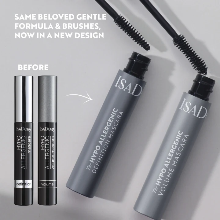IsaDora Hypo Allergenic Volume Mascara 01 Black 10 ml IsaDora