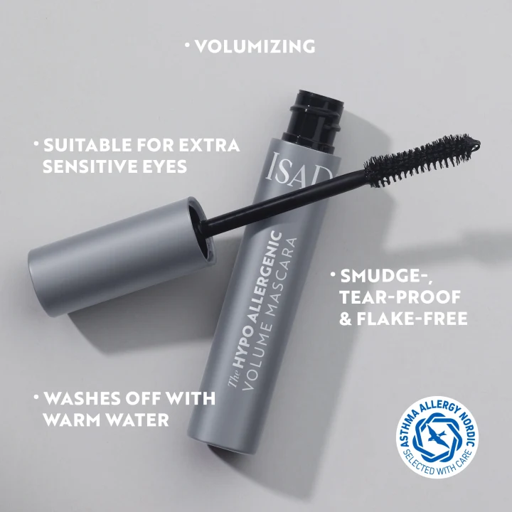 IsaDora Hypo Allergenic Volume Mascara 01 Black 10 ml IsaDora