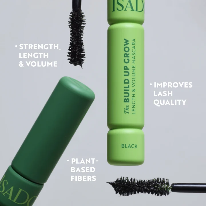IsaDora Build Up Grow Length & Volume Mascara 9 ml 02 Intense Black IsaDora