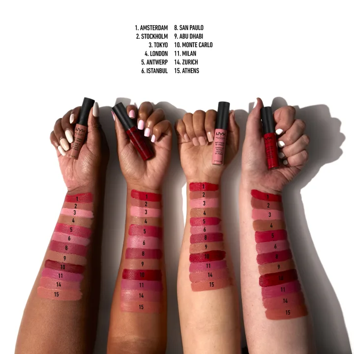 NYX Professional Makeup Soft Matte Lip Cream 8 ml 08 San Paulo NYX Professional Makeup