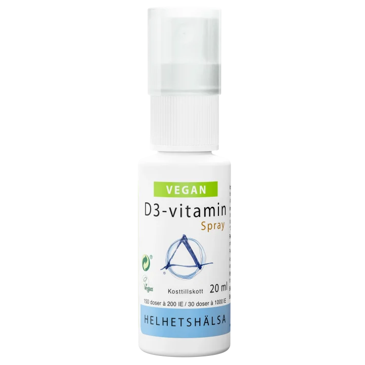 Helhetshälsa D3-vitamin Spray Vegan 150 spray Helhetshälsa