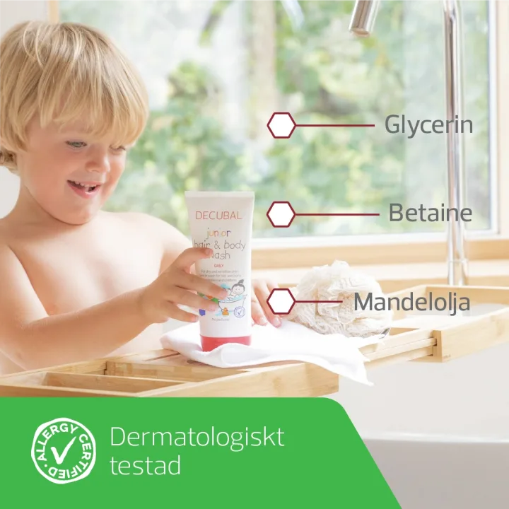 Decubal Junior Hair & Body Wash 200 ml Decubal