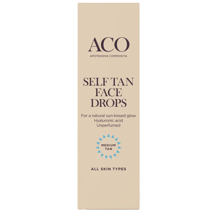 ACO Self Tan Face Drops 30 ml ACO