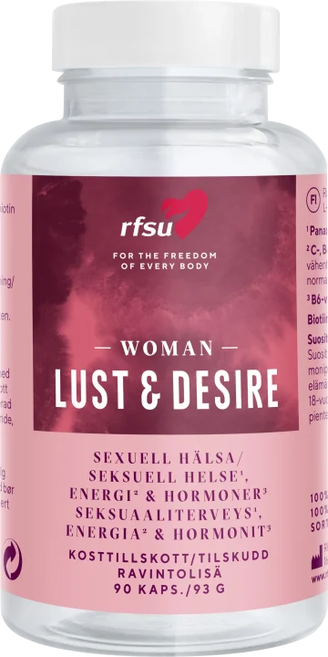 RFSU Lust & Desire Woman 90 kapslar Rfsu